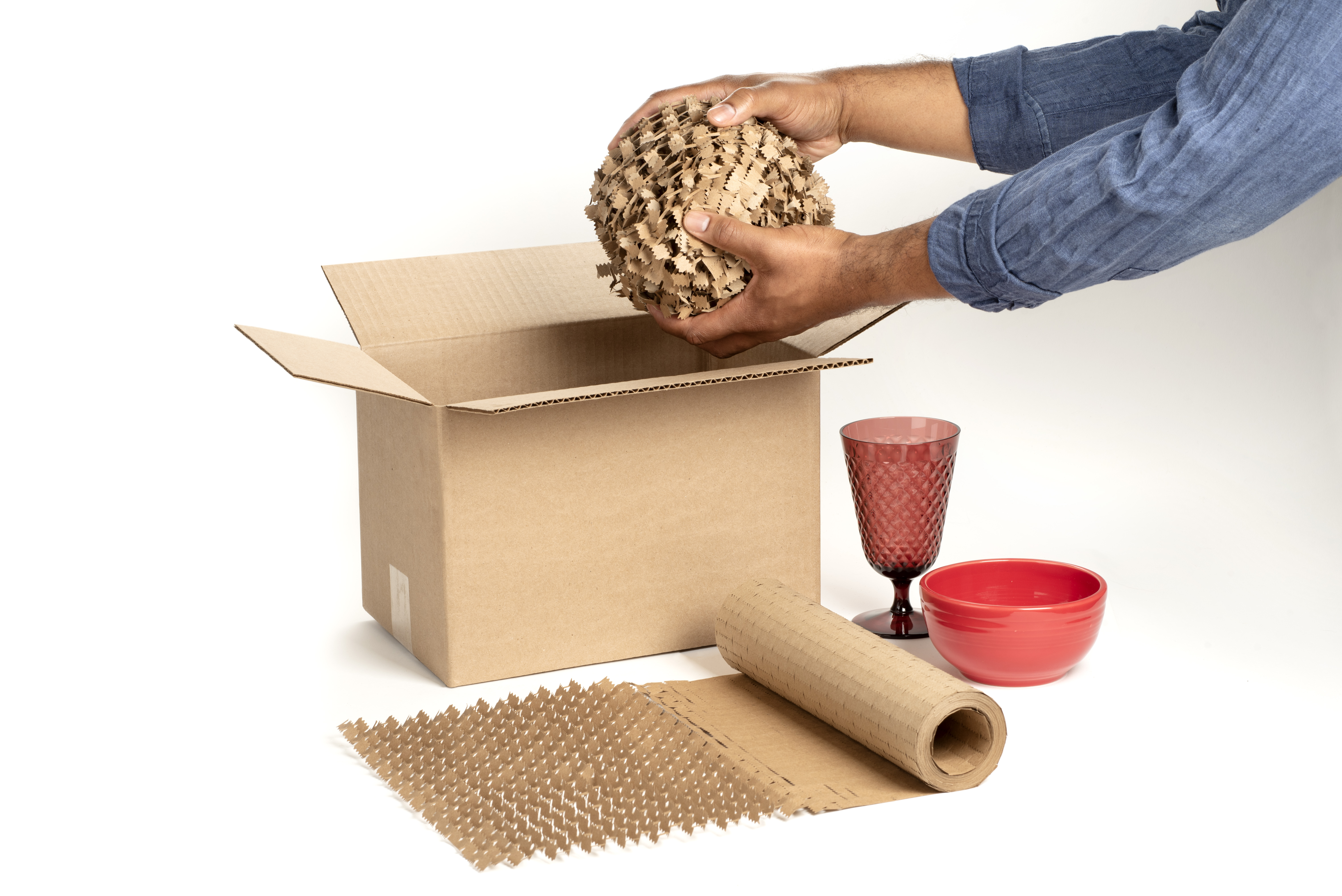 Paper packaging & packaging material